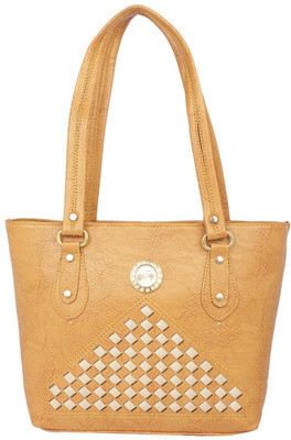

Aliado Hand-held Bag(Beige, Tan)