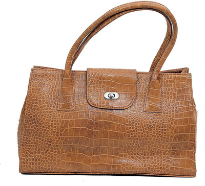 

The Tote Shope Hand-held Bag(Brown)