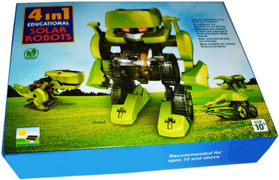 

Saffronworld 4 in 1 Educational Solar Robots(Multicolor)