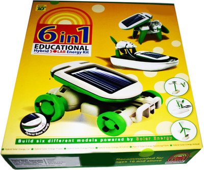 

Saffronworld 6 in 1 Educational Hybrid Solar Energy Kit(Multicolor)