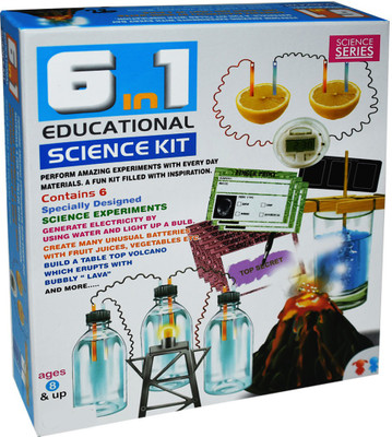 

Saffronworld 6 in 1 Educational Science Kit(Multicolor)