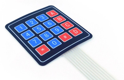 

Abhith india 4x4 Matrix Membrane Keypad (Multicolor)(Multicolor)