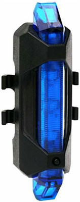 

fastped Imported Led Bicycle Rear Tail Light Usb Rechargeable Bike Safe Lamp Waterproof Blue LED Rear Break Light(Blue)