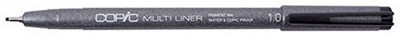 

Copic Multiliner Black 0.1(Set of 2)(Set of 1, Black)