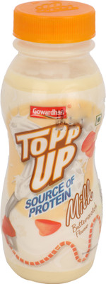 

Gowardhan Topp Up Source of Protein Milk(Butterscotch, 200 ml)