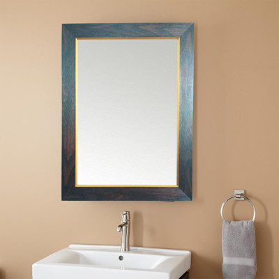 

Aadinath Collection AE_Golden_Mirror Bathroom Mirror(Designer)