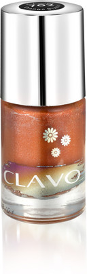 

Clavo Long Wear Glitter Nail Polish Orange ( ORANGE SIZZLE )