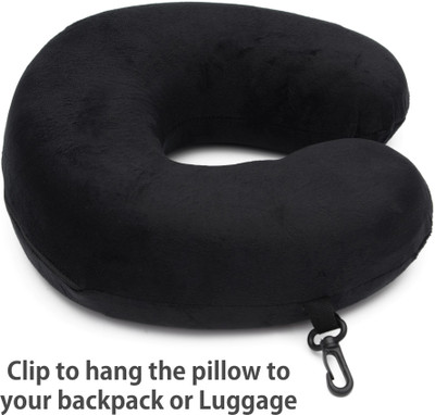 

Store2508 Imported Memory foam Neck Pillow(Black)