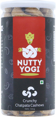 

Nutty Yogi Crunchy Chatpata Cashews(100 g, Plastic Bottle)