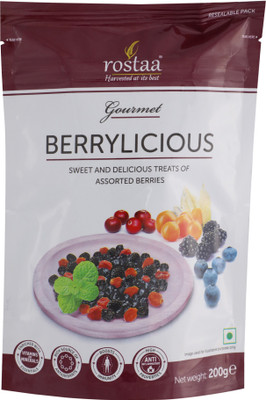 

Rostaa Berrylicious Assorted Fruit(200 g, Pouch)