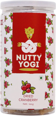 

Nutty Yogi Dried Cranberries(100 g, Plastic Bottle)