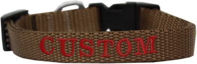 

Mirage Pet Products Dog Everyday Collar(, Brown