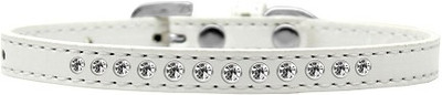 

Mirage Pet Products Dog Everyday Collar(, White