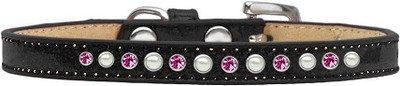 Mirage Pet Products Dog Everyday Collar(, Black
