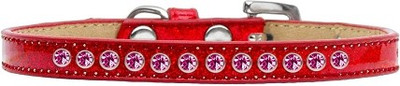 

Mirage Pet Products Dog Everyday Collar(, Red