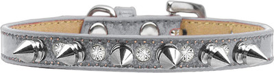 

Mirage Pet Products Dog Everyday Collar(, Silver
