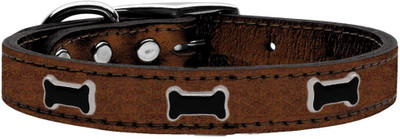 

Mirage Pet Products Dog Everyday Collar(, Brown