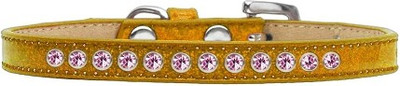 

Mirage Pet Products Dog Everyday Collar(, Gold