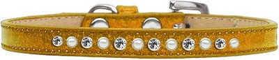 

Mirage Pet Products Dog Everyday Collar(, Gold