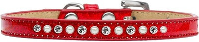 

Mirage Pet Products Dog Everyday Collar(, Red