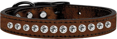 

Mirage Pet Products Dog Everyday Collar(, Brown