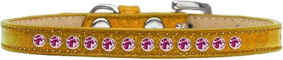 

Mirage Pet Products Dog Everyday Collar(, Gold