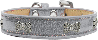 

Mirage Pet Products Dog Everyday Collar(, Silver