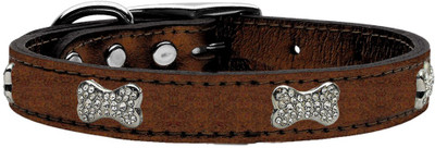 

Mirage Pet Products Dog Everyday Collar(, Brown