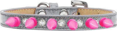 

Mirage Pet Products Dog Everyday Collar(, Silver
