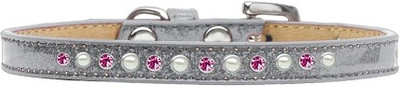 

Mirage Pet Products Dog Everyday Collar(, Silver