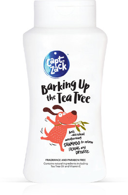 

Capt Zack Captain Zack_Barking Up the Tea Tree Anti-fungal, Anti-microbial, Anti-itching Free Dog Shampoo(50 ml)