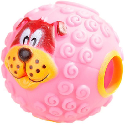 

Smartcraft Squeaky Ball With Puppy Face - Squeaky Ball with Puppy Face, Squeaky Ball for Dog (Medium) Rubber Squeaky Toy For Dog