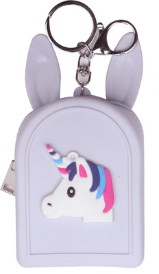

Yellow Bee Mini Keychain Coin Purse with Unicorn Coin Purse(Purple)