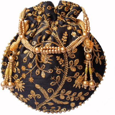 

Milan's creation Blossom b Potli(Multicolor)