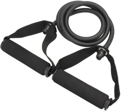

SYGA New Style Heavy Resistance Band Stretch Body Shape Yoga Rope Wall Pulley Chest Expander Resistance Tube(Black)