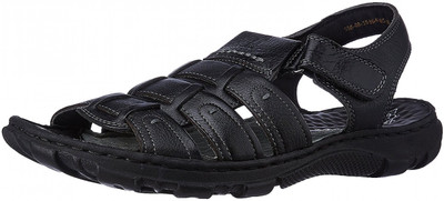 

Hush Puppies Men Black Sandals