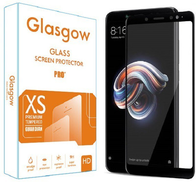 Glasgow Tempered Glass Guard for Mi Redmi Note 5 Pro(Pack of 1)