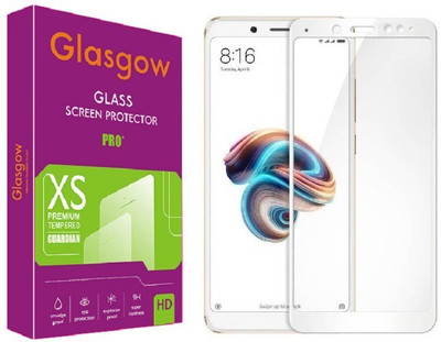 Glasgow Tempered Glass Guard for Mi Redmi Note 5 Pro(Pack of 1)