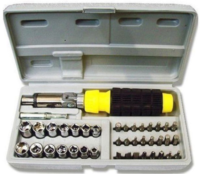

Rain Tree SOCKET SET Standard Screwdriver Set(Pack of 41), Multicolor
