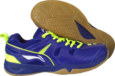 

Li-Ning Alpha Non-Marking Badminton Shoes For Men(Navy, Green, Navy/lime