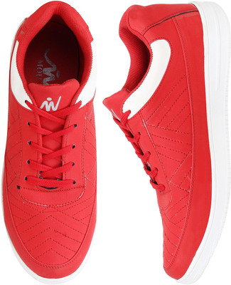 

MOU Ziggy Sneaker Sneakers For Men(Red, White