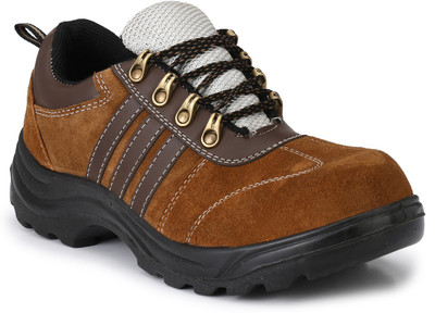 

ANNI INTERNATIONAL Steel Toe Safety Casual Shoe(Tan) Casuals For Men(Tan