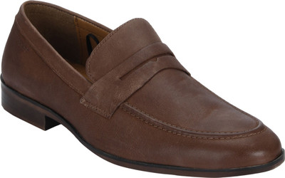 

Red Tape Leather Loafers For Men(Brown