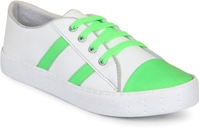 

Zapatoz COLOUR CHANGING SHOES Sneakers For Women(Green, White