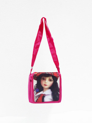 

Lelys Women Pink Nylon Sling Bag