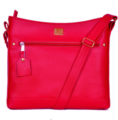 

aatoot Girls Red PU Sling Bag