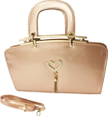 

Lelys Women Pink Genuine Leather Hand-held Bag