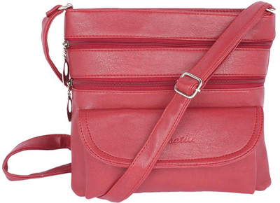 

Aliado Women Pink Leatherette Sling Bag