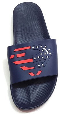 

Angel Fashion Angel Fashion Superman Slipper for Men Slides, Blue