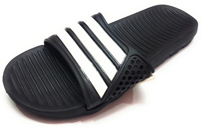 

Angel Fashion Angel Fashion 3Line-EVA Slipper for Men Slides, Black